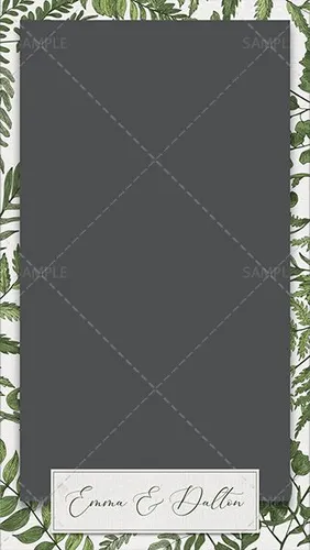 360 booth video overlay template