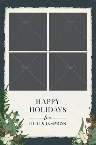 Juniper and Pine 1 &middot; Square 4x6 template