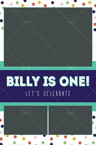 Confetti Billy 1 &middot; 4x6 template